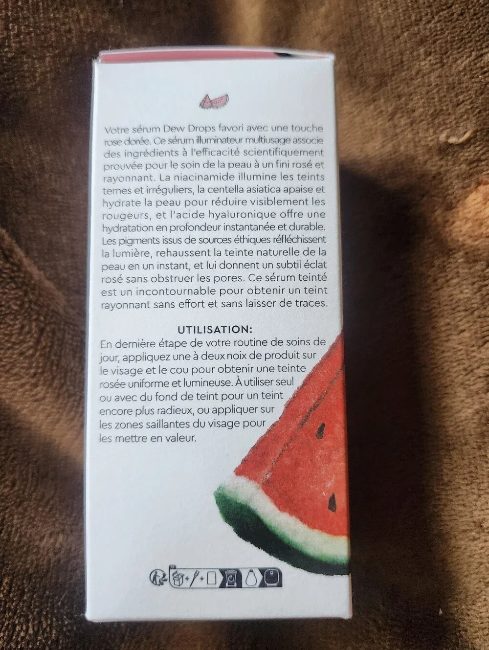 NEW GLOW RECIPE Watermelon Glow Niacinamide Hue Drops in Rosy Glow (Full Size)
